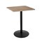 Holland Bar Stool Co 42" Tall In/Outdoor All-Season Table, 30" x 30" Square Natural Top OD214-2242BWOD30SQNat - alternate 1